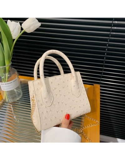 New Stylish Chain Shoulder  White Handbags #801597 $20.00 USD, Wholesale Fashion Handbags