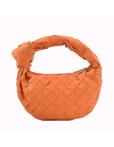 Replica  Summer Fashion PU Weave Rhombus Lattice Women's Handbag #801601 $39.93 USD for Wholesale