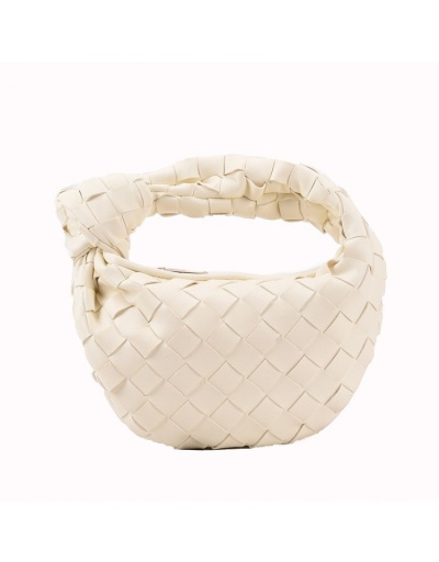 Replica  Summer Fashion PU Weave Rhombus Lattice Women's Handbag #801601 $39.93 USD for Wholesale