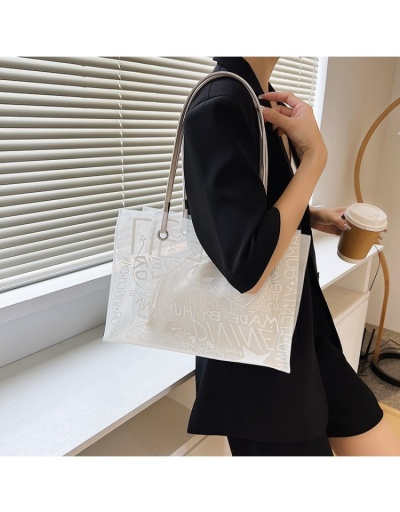 Replica  Transparent Letter Travel Ladies Tote Bags  #801608 $20.00 USD for Wholesale