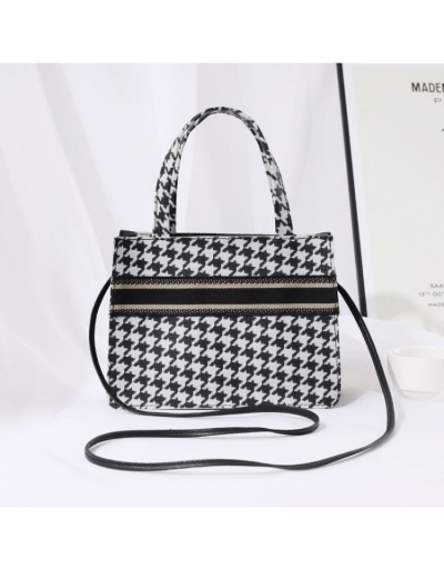 Replica Stylish New Houndstooth Shoulder Bags Handbags #801613 $12.22 USD for Wholesale