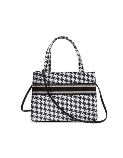 Replica Stylish New Houndstooth Shoulder Bags Handbags #801613 $12.22 USD for Wholesale