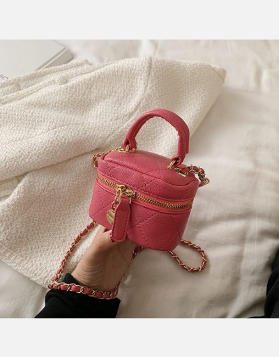 Temperament Rhombus Lattice Handbag Shoulder Bags #801622 $40.80 USD, Wholesale Fashion Handbags