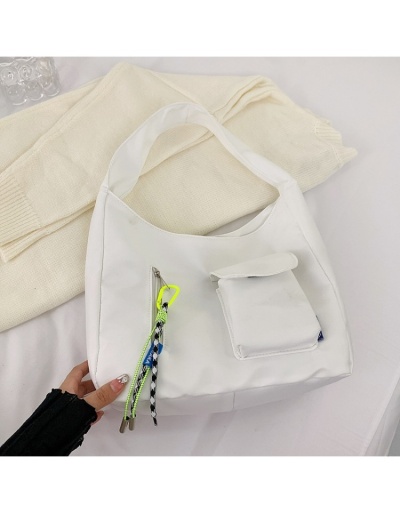  Pure Color Simple Women's Underarm Bag #801631 $14.95 USD, Wholesale Fashion Handbags