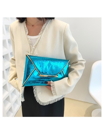 Replica  Simple Crocodile Print Envelope Women's Handbags #801638 $11.25 USD for Wholesale