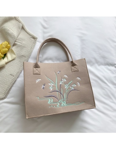  Simple Style Embroidery Large Capacity Tote Bags #801653 $19.50 USD, Wholesale Fashion Handbags