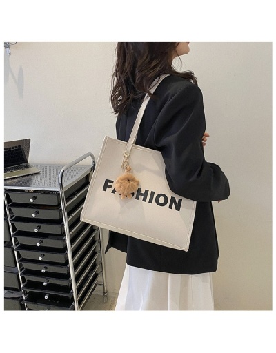 Replica  Korean Canvas Letter Tote Bag For Women #801658 $27.30 USD for Wholesale