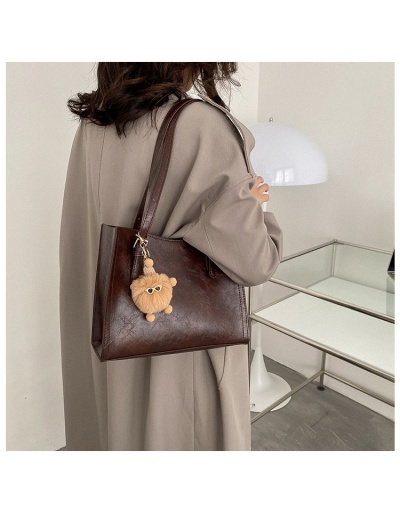 Replica  Simple Casual PU Pure Color Women's Handbags #801659 $27.30 USD for Wholesale