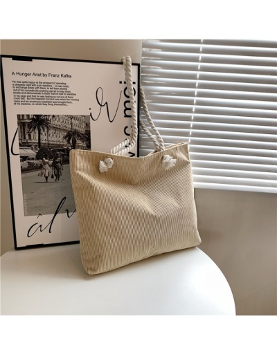 Replica  Simple Canvas Large Capacity Tote Bag For Women #801661 $18.23 USD for Wholesale