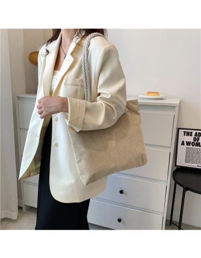 Replica  Simple Canvas Large Capacity Tote Bag For Women #801661 $18.23 USD for Wholesale