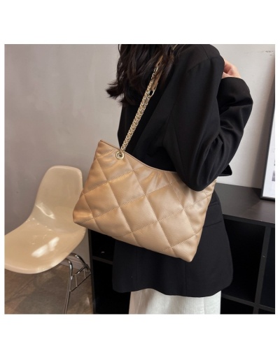 Versatile Rhombus Lattice  Black Tote Bags #801665 $30.80 USD, Wholesale Fashion Handbags