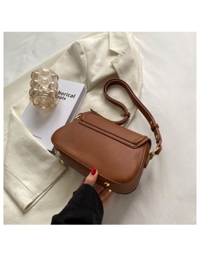 Replica  PU Pure Color Simple Texture Women's Bag #801671 $34.21 USD for Wholesale