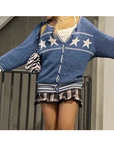 Replica  2022 Autumn Five-pointed Star Wool Jacket Long Sleeve V Neck #801698 $52.41 USD for Wholesale