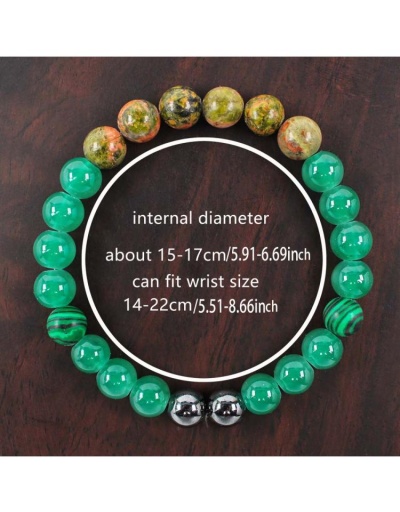 Replica Release Negative Emotions Malachite Bracelet #801738 $10.05 USD for Wholesale