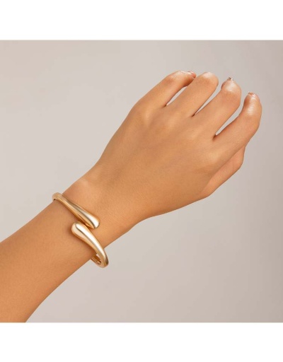 Replica Irregular Alloy Annular Bracelet #801739 $15.77 USD for Wholesale