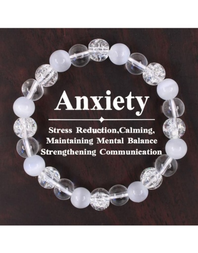 Stress Reduction Maintaining Mental Balance Cat Eye Stone Crystal Bracelet #801744 $8.86 USD, Wholesale Fashion 