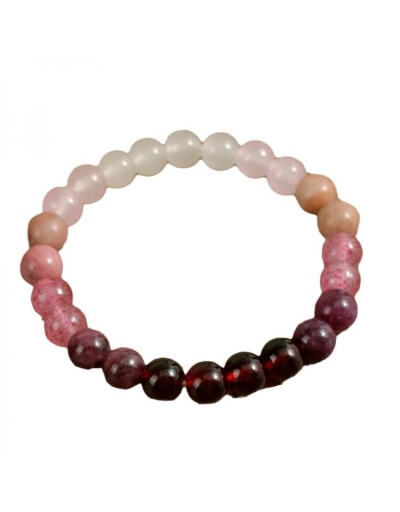 Replica Chalcedony Rufous Wooden 8mm Love Spell Bracelet #801755 $7.95 USD for Wholesale