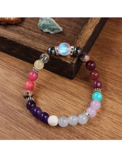 Replica Protect And Heal Empaths From Psychic Energy Multicolor Bracelet #801763 $9.44 USD for Wholesale