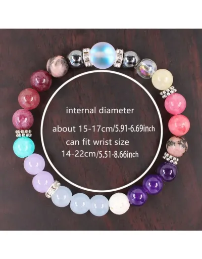 Replica Protect And Heal Empaths From Psychic Energy Multicolor Bracelet #801763 $9.44 USD for Wholesale