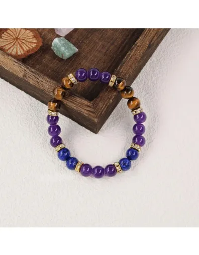 Replica Mental Clarity Focus Concentration Purple Bracelet #801764 $9.80 USD for Wholesale