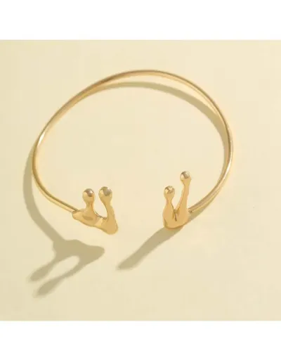 Replica Irregular Electroplating European Bracelet #801781 $6.80 USD for Wholesale