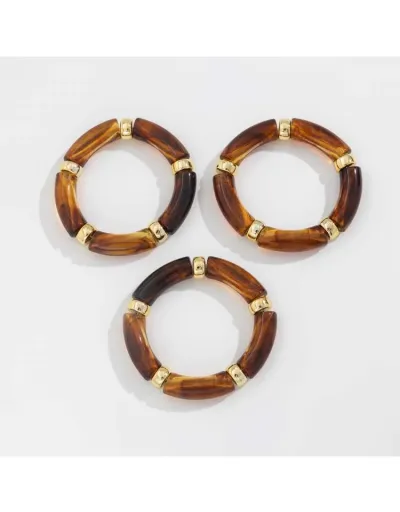 Replica Color Matching Electroplating Retro Bracelet #801790 $14.14 USD for Wholesale