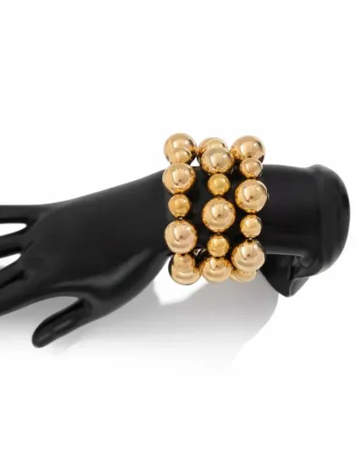 Replica Solid Color Electroplating Retro Bracelet #801798 $8.79 USD for Wholesale