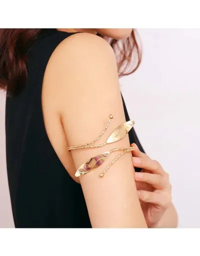 Replica Geometric Irregular Metal Square Bracelet #801808 $7.53 USD for Wholesale