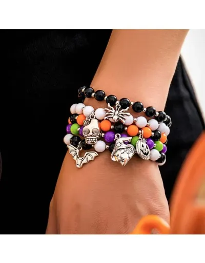 Colorblock Pattern European Annular Bracelet #801811 $8.94 USD, Wholesale Fashion 