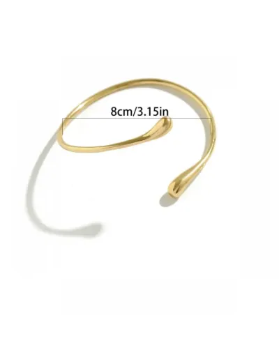 Replica Irregular Electroplating European Bracelet #801814 $6.10 USD for Wholesale