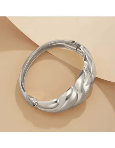 Replica Irregular Electroplating Bracelet Easy Match Jewelry #801833 $11.39 USD for Wholesale