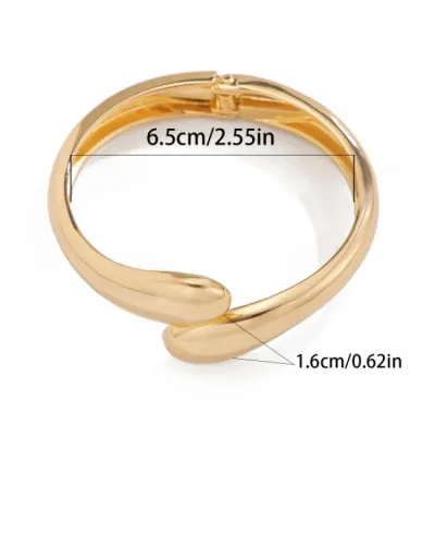 Replica Irregular Electroplating Bracelet Easy To Mix And Match #801835 $13.08 USD for Wholesale