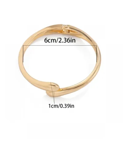 Replica Irregular Electroplating Bracelet Easy To Mix And Match #801836 $10.15 USD for Wholesale