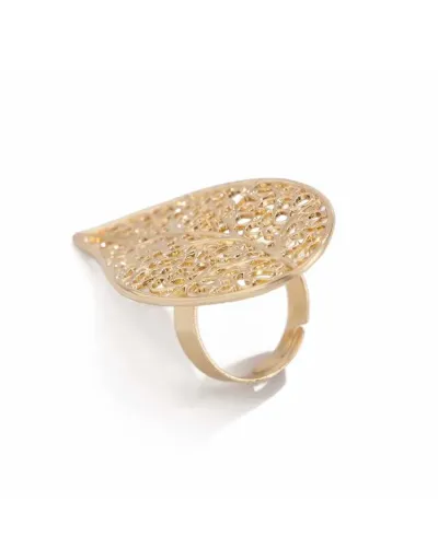 Replica Hollow-out Irregular Alloy Electroplating Ring #801873 $5.56 USD for Wholesale