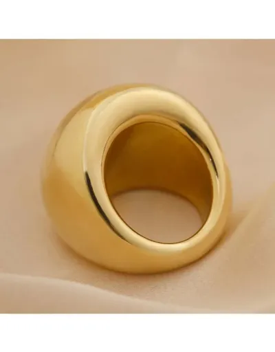 Replica Geometric Electroplating Ring Easy To Mix And Match #801877 $6.10 USD for Wholesale