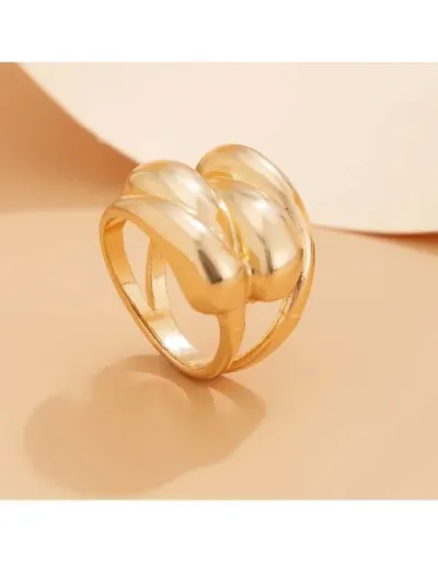 Replica Geometric Alloy Annular Ring #801899 $5.77 USD for Wholesale