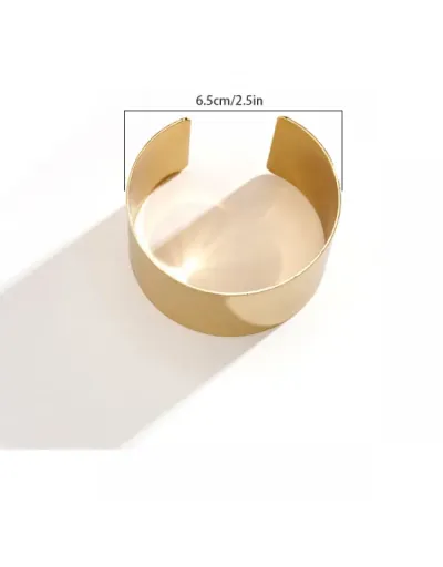 Replica Geometric Stainless Steel Annular Bracelet #802455 $7.88 USD for Wholesale