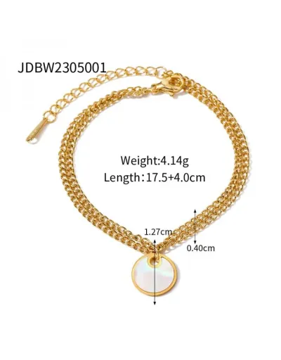 Replica Shell Chic Circular Bracelet #802489 $11.91 USD for Wholesale