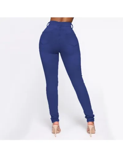 Replica Letter High Rise Slim Jeans #802609 $40.52 USD for Wholesale