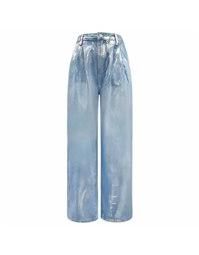 Replica Baggy Straight Mid-rise Jeans #802692 $58.78 USD for Wholesale