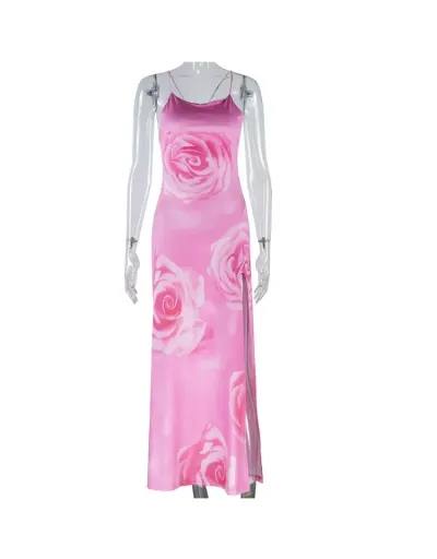 Replica Print Milk Fiber Mid-rise Sleeveless Dresses #802933 $31.89 USD for Wholesale