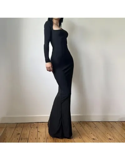 Replica Pure One Shoulder Bodycon Maxi Dress #802938 $24.21 USD for Wholesale