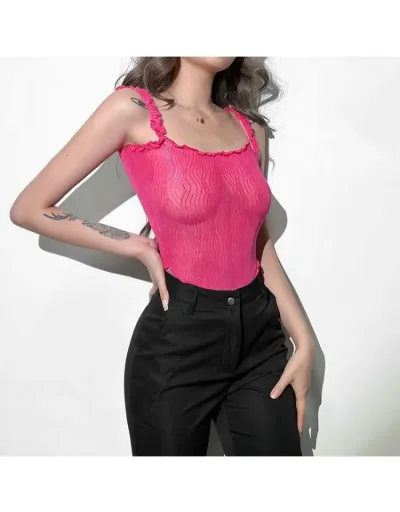 Replica Patchwork Stringy Selvedge Bodycon Bodysuits #803183 $18.59 USD for Wholesale