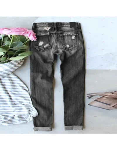 Replica  Fashion Street Style Printing Women's Denim Jeans #803314 $53.46 USD for Wholesale